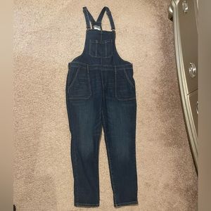 Old Navy Dark Denim Overalls Size 16